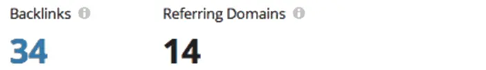 the broken link page has 34 external links
