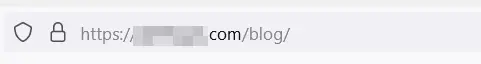 url of the blog