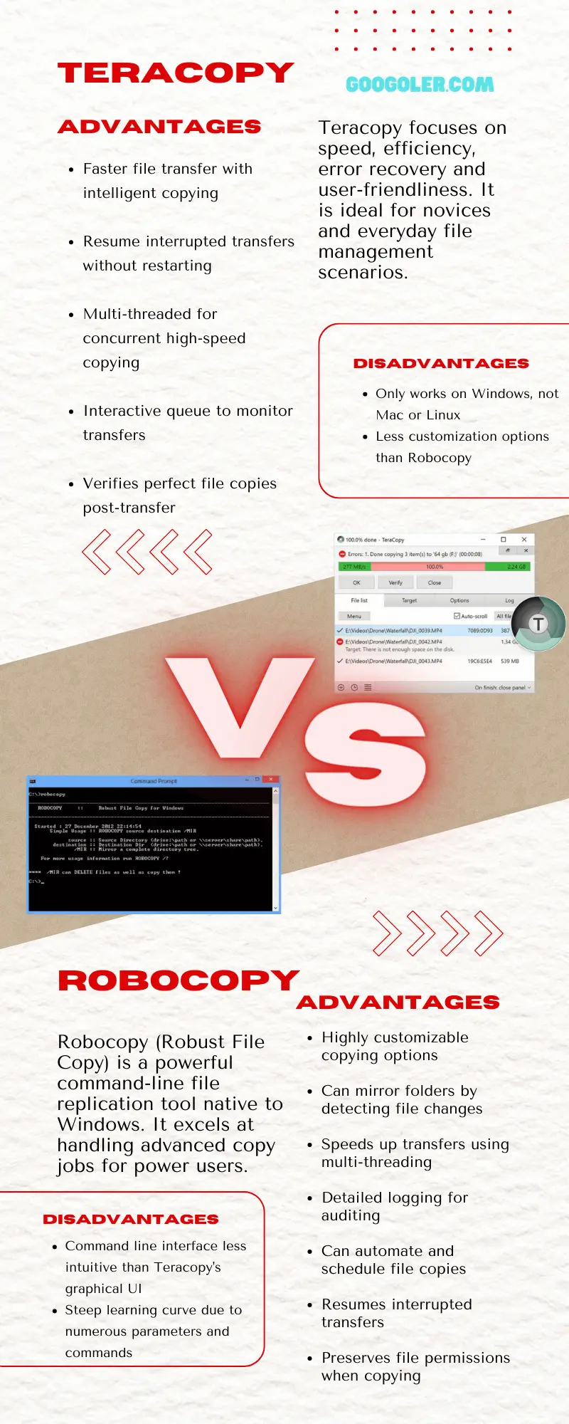 Teracopy vs Robocopy: A Detailed Comparison of File Transfer Tools ...