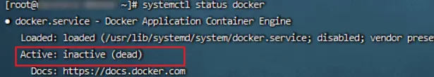 Docker daemon is running