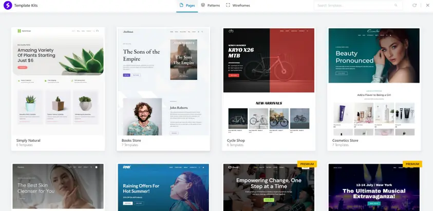 importing ready-made templates 2