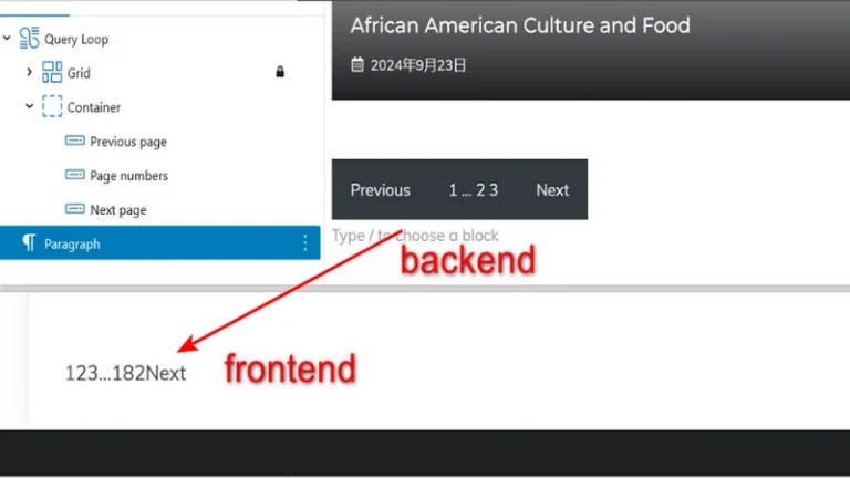 Pagination Lost Its Style
