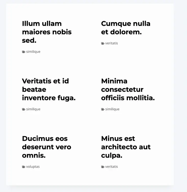 Underline Title Links on Hover in Post Grid