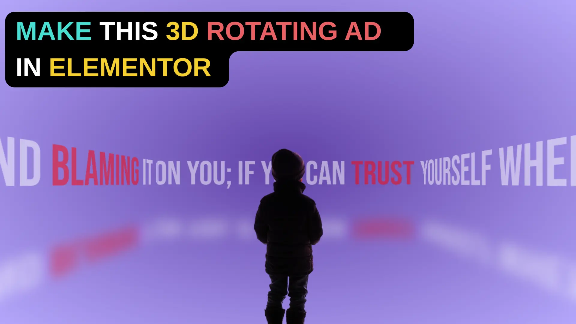 3d rotating ad
