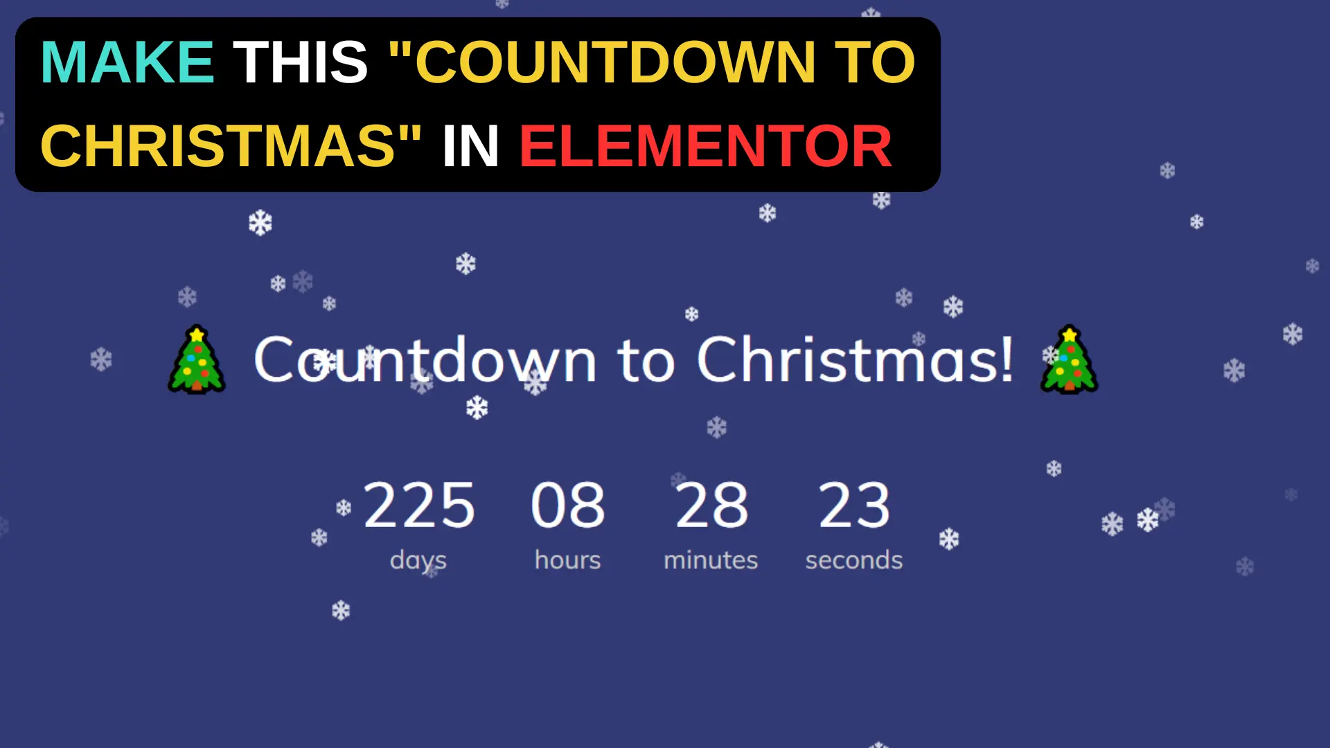 Countdown to Christmas