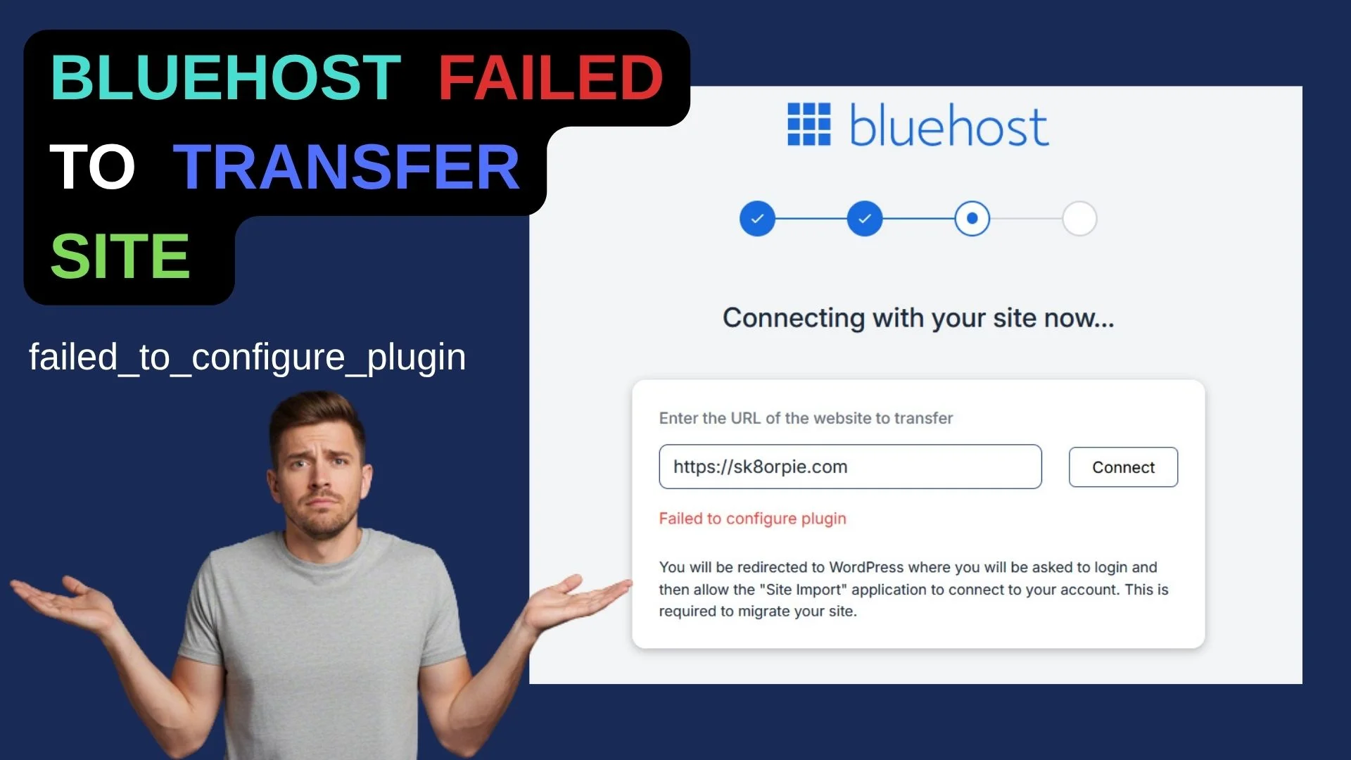Here's the solution that Bluehost support gave me.